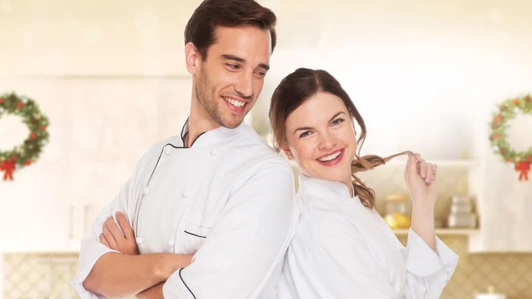 Noël, cuisine et romance Poster