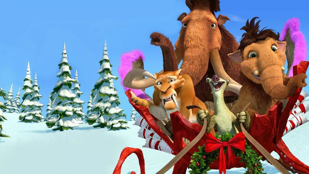 L&rsquo;âge de glace fête Noël Poster